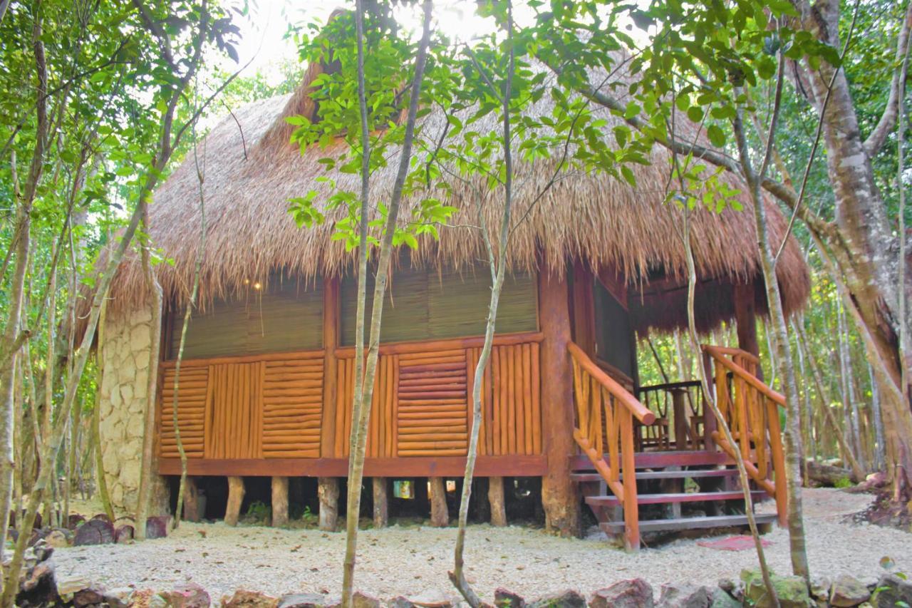 Aldea Maya-Ha Cabanas Con Cenotes Puerto Morelos Exteriér fotografie