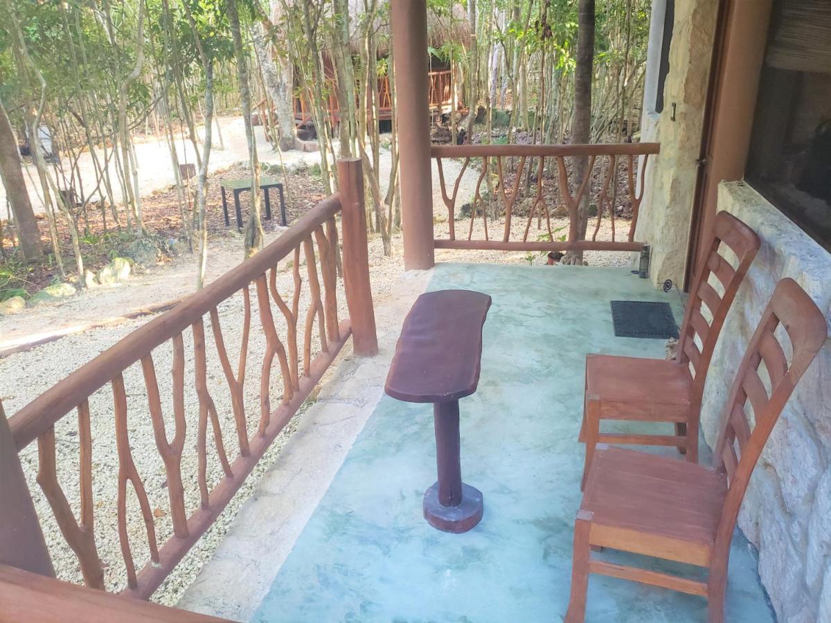 Aldea Maya-Ha Cabanas Con Cenotes Puerto Morelos Exteriér fotografie