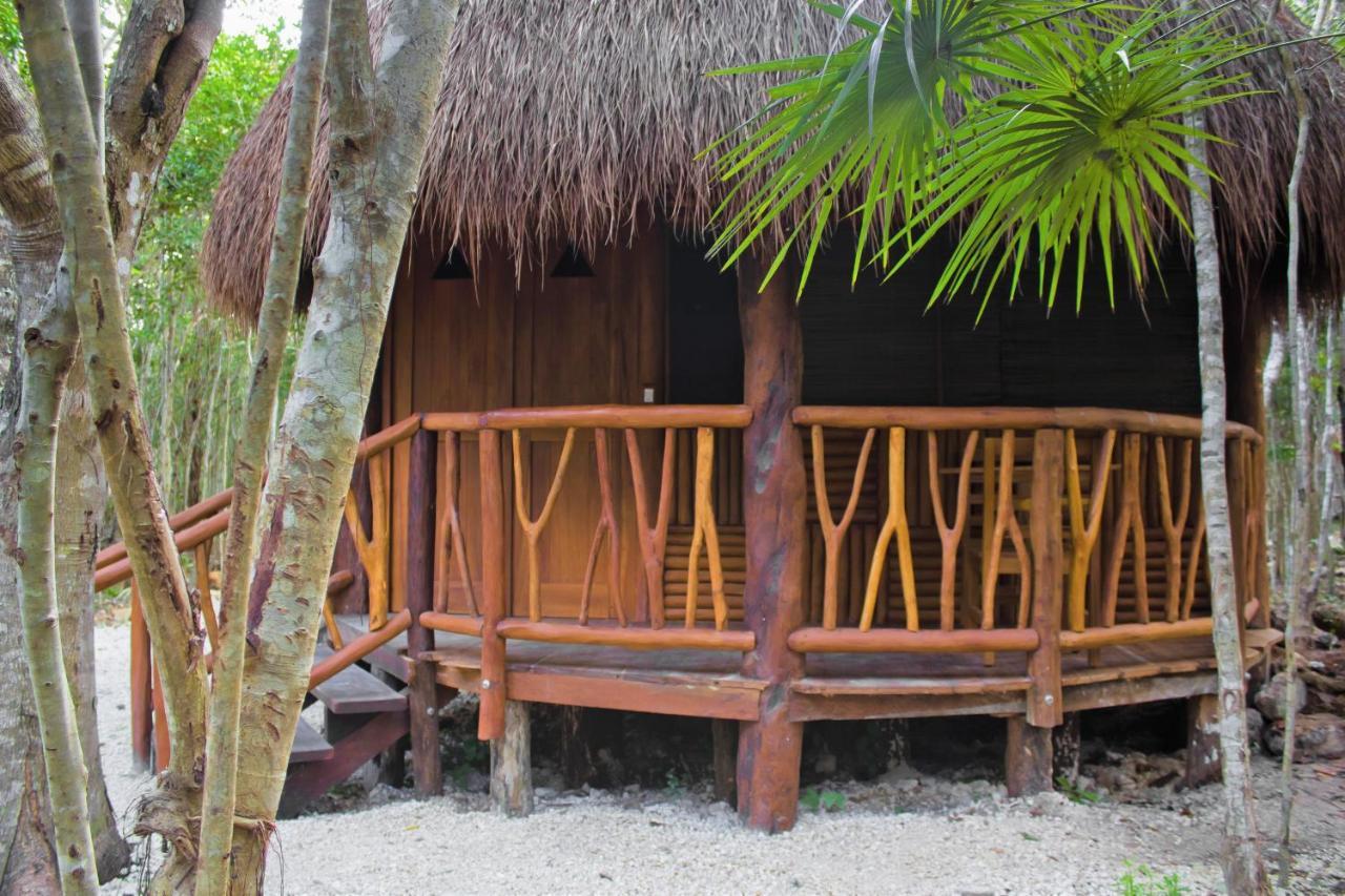 Aldea Maya-Ha Cabanas Con Cenotes Puerto Morelos Exteriér fotografie