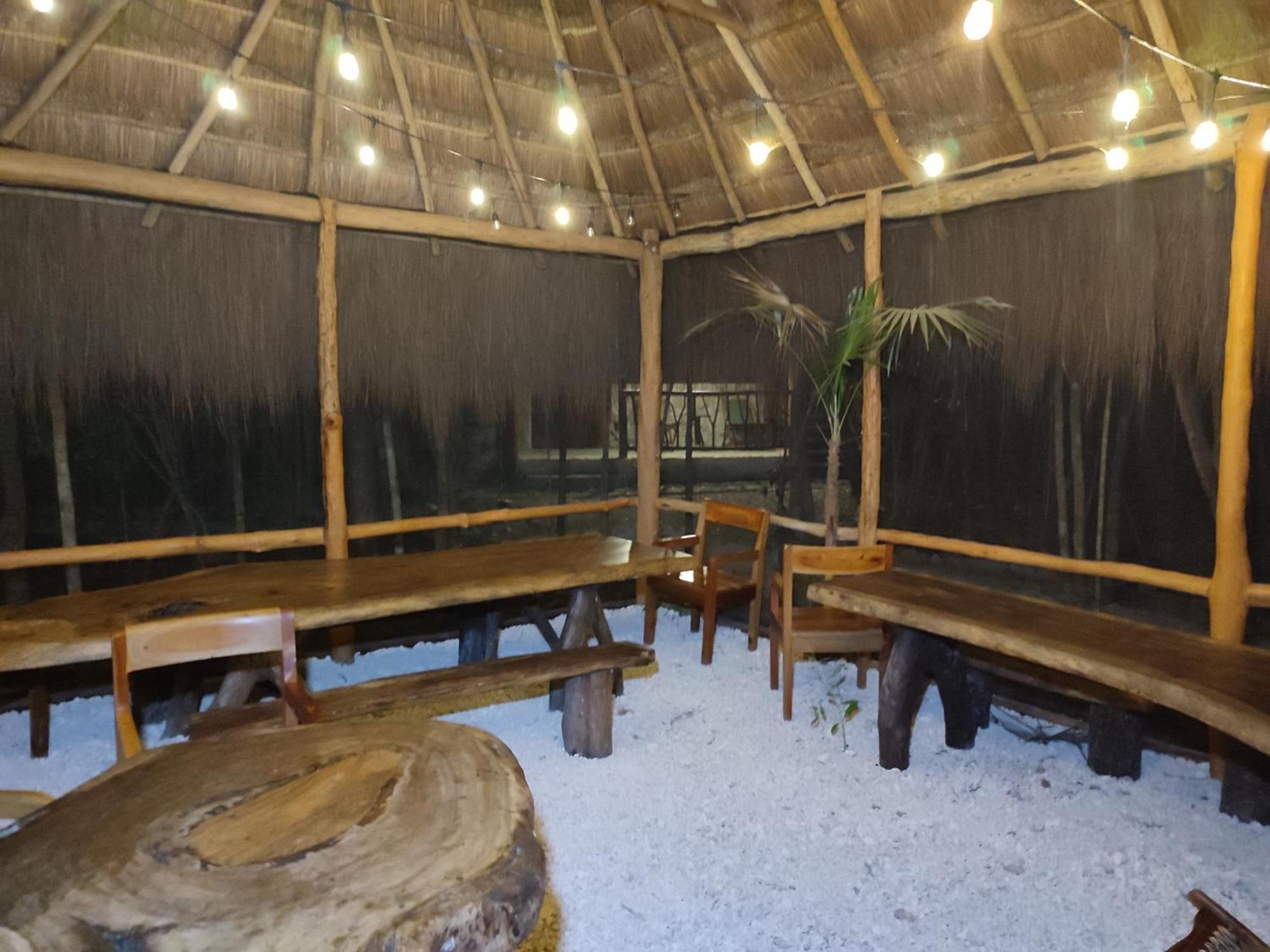Aldea Maya-Ha Cabanas Con Cenotes Puerto Morelos Exteriér fotografie