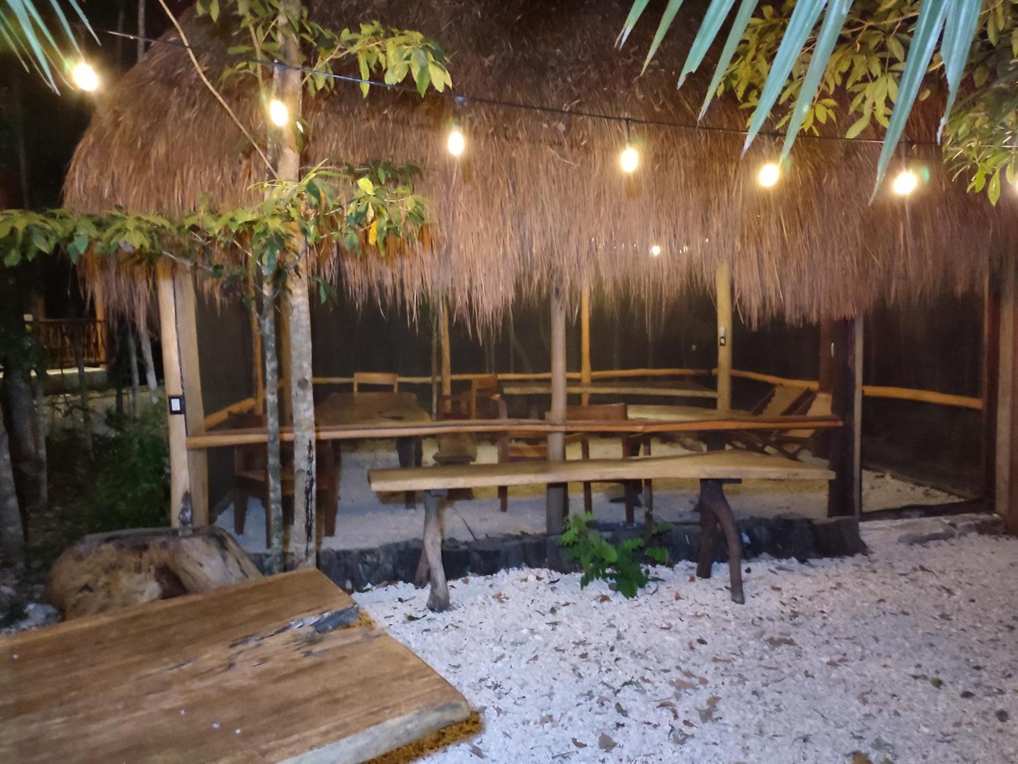 Aldea Maya-Ha Cabanas Con Cenotes Puerto Morelos Exteriér fotografie