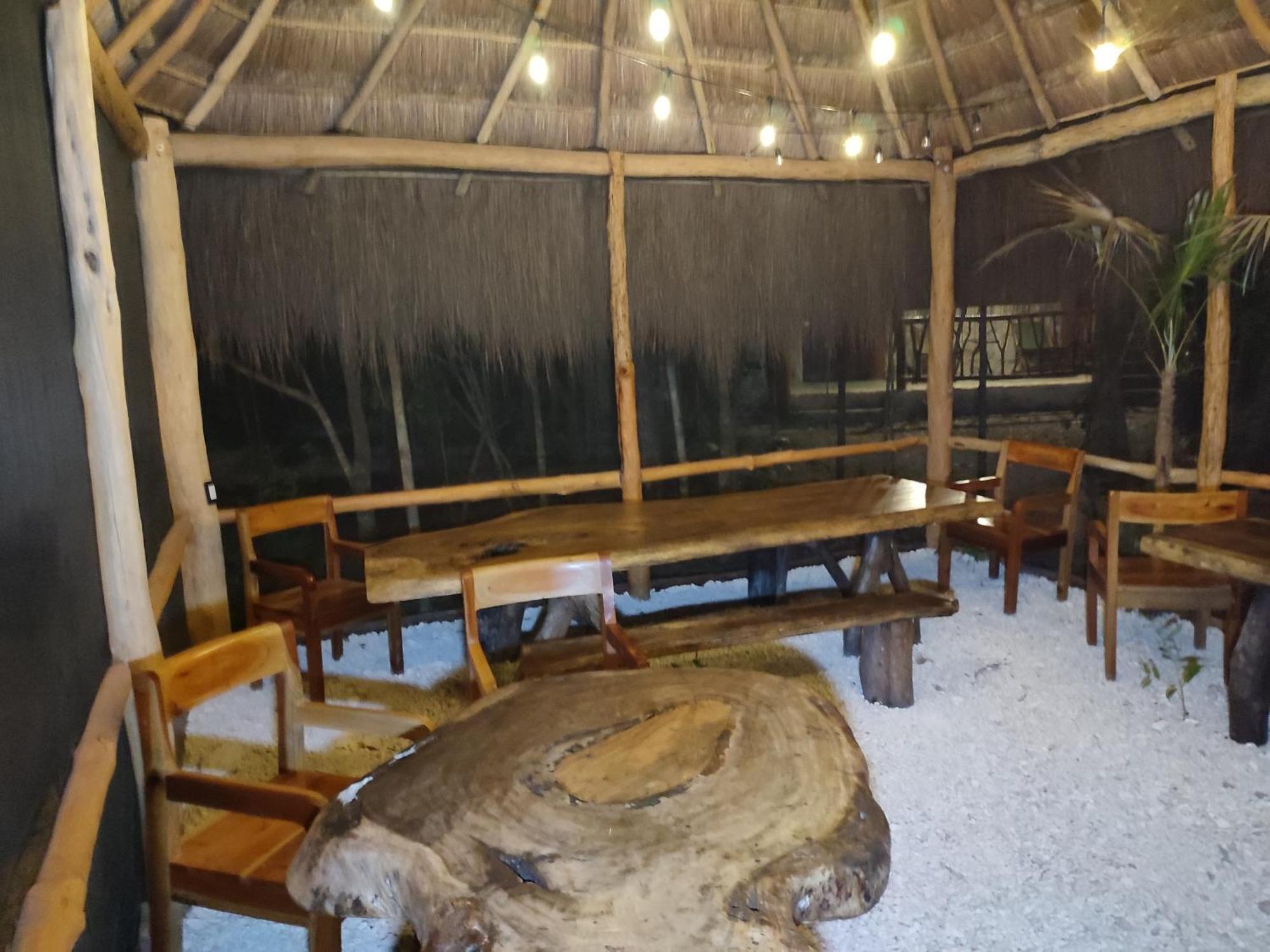 Aldea Maya-Ha Cabanas Con Cenotes Puerto Morelos Exteriér fotografie